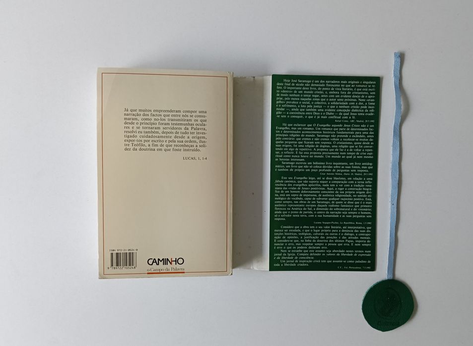 O evangelho segundo Jesus Cristo