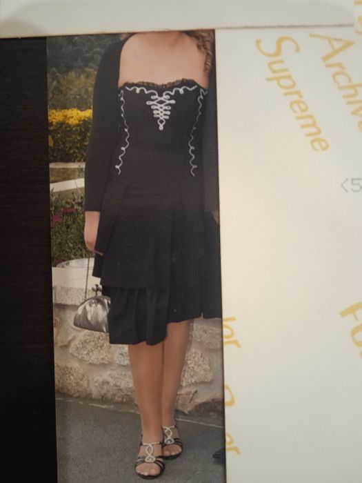 Vestido preto elegante