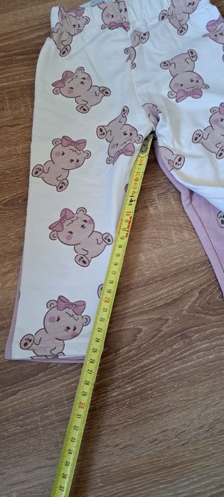 Spodnie, dresy, getry, 86, sinsay, misie, nowe