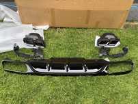 Dyfuzor dokładka spoiler wydechy AMG E63 Mercedes W213 S213