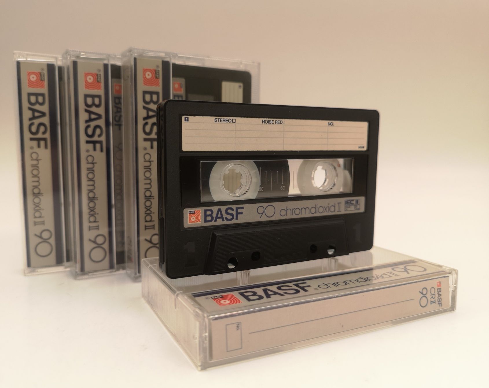 Аудиокассеты BASF chromdioxid II 90
