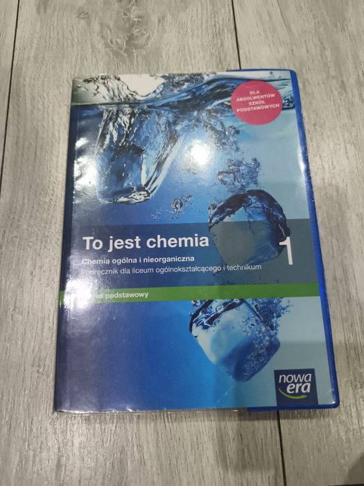 Książka do Chemi ( To jest chemia 1 zakres podstawowy )