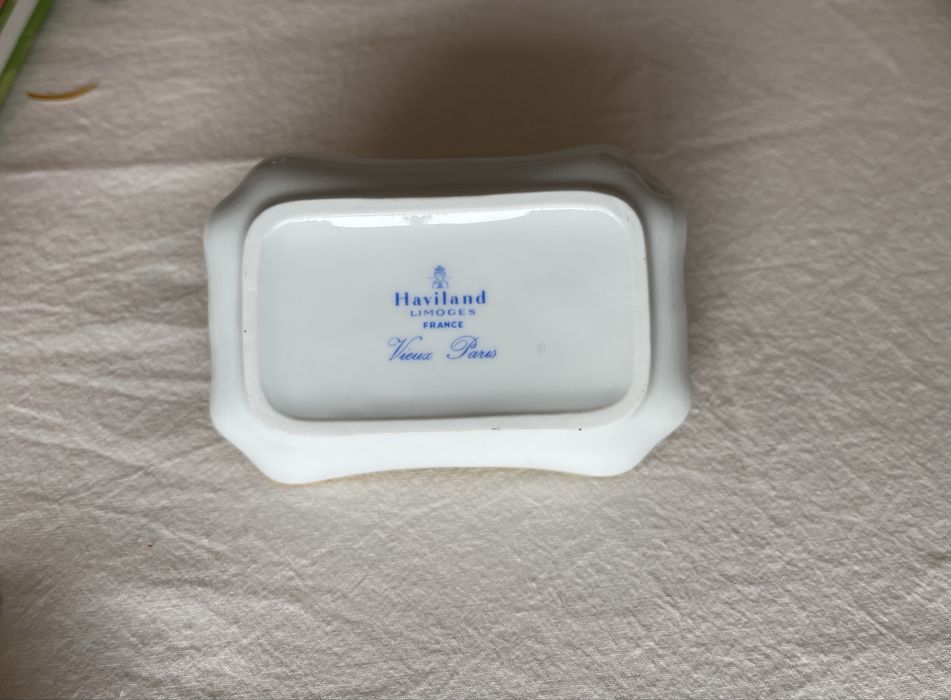 Limoges France prato rectagular