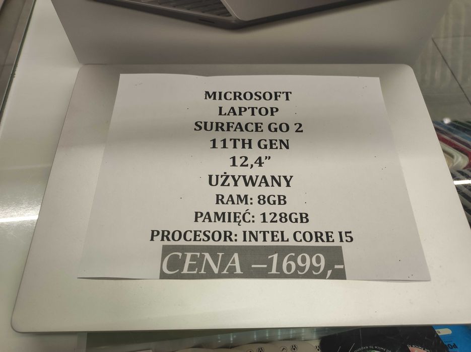Surface Laptop Go 2 11th 12,4" Telakces Felicity*Raty 0%