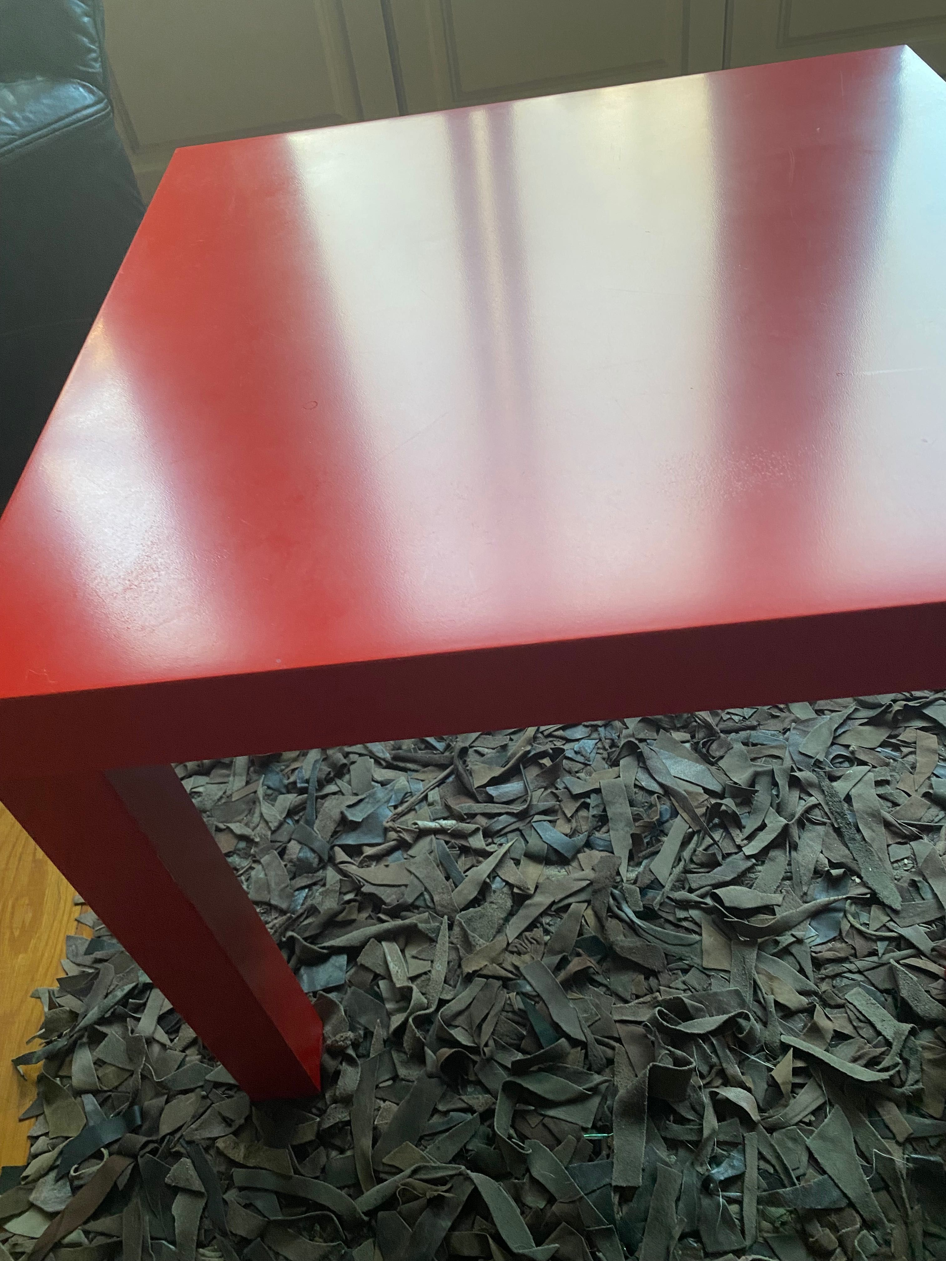 Mesa Vermelha IKEA LACK