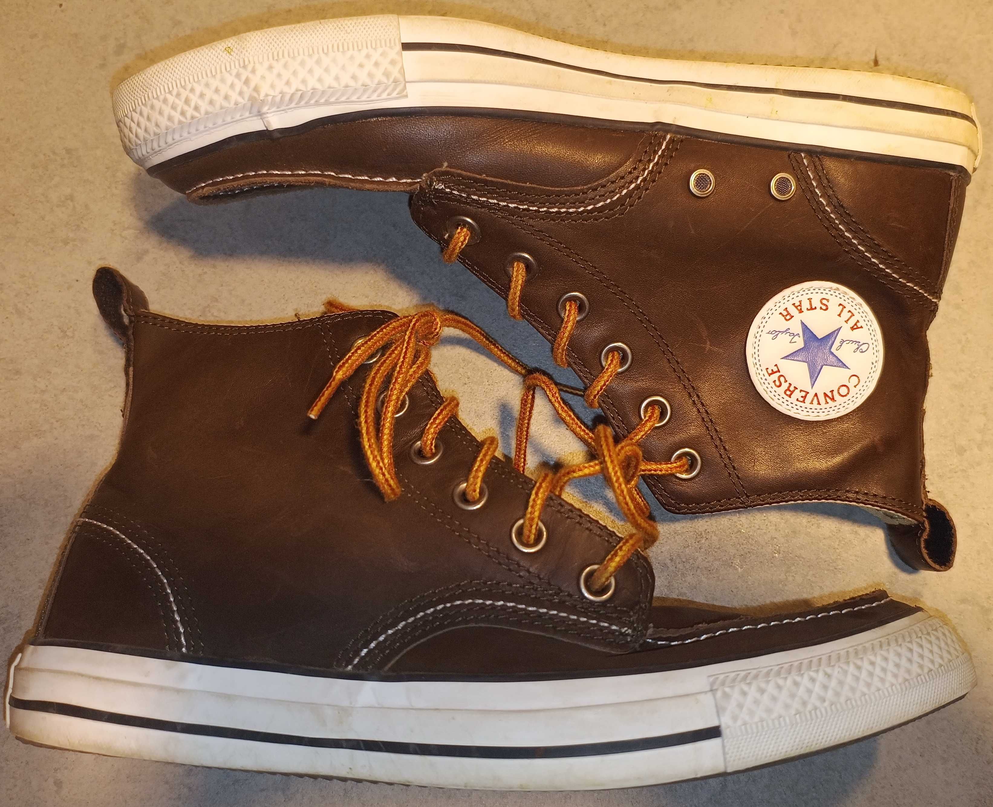 converse chuck taylor all star classic boot hi top chocolate 43