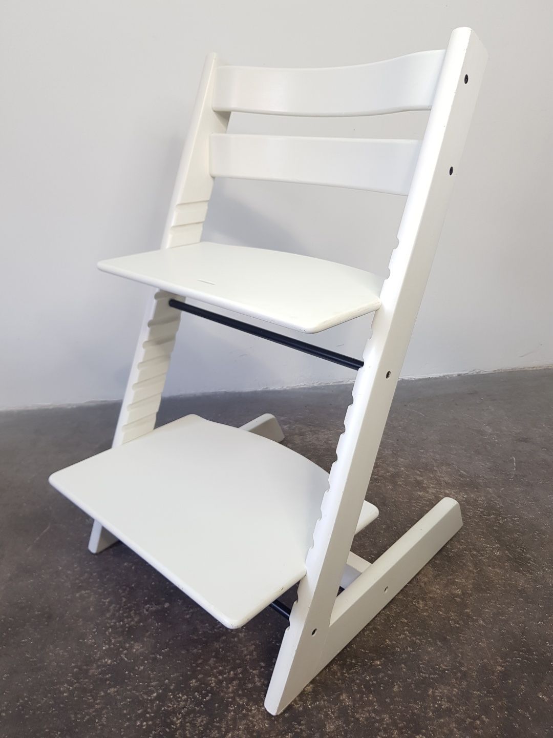 Krzesełko Stokke Tripp Trapp - NOWY MODEL - Baby Set Newborn set BIAŁE