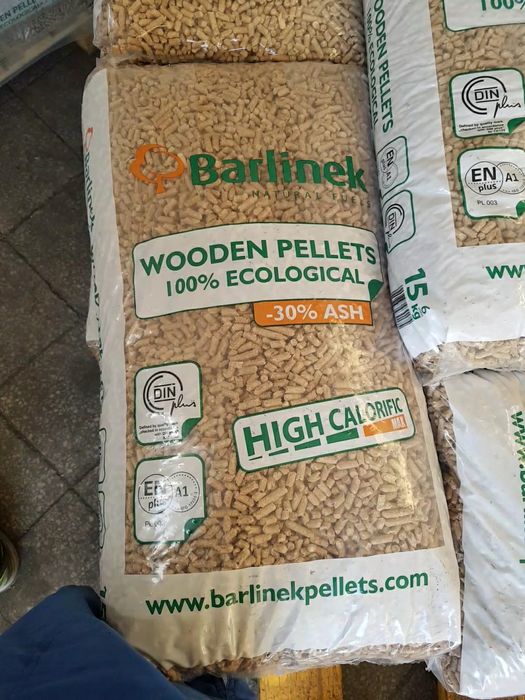 Pellet drzewny BARLINEK pelet Złotów TRANSPORT GRATIS