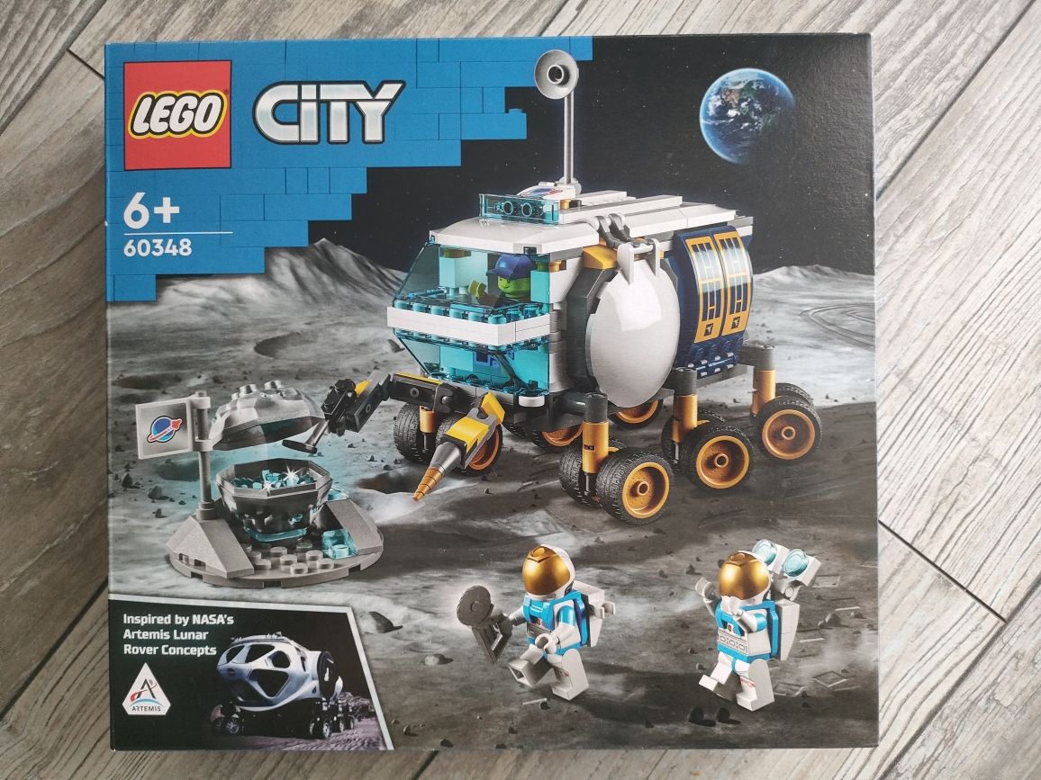 nowy zestaw LEGO City 60348 - Łazik księżycowy.
