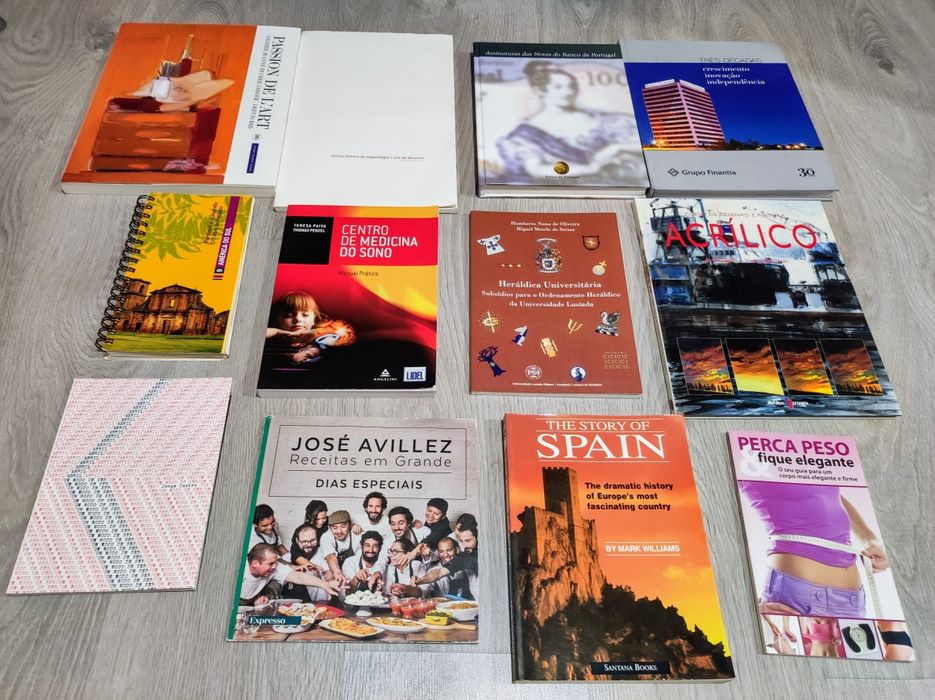 Livros diversos temas
