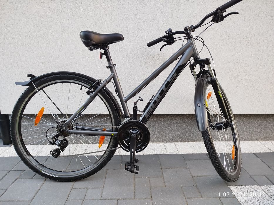 Rower damka trekking BULLS PULSAR CROSS STREET dynamo piasta 28" amor