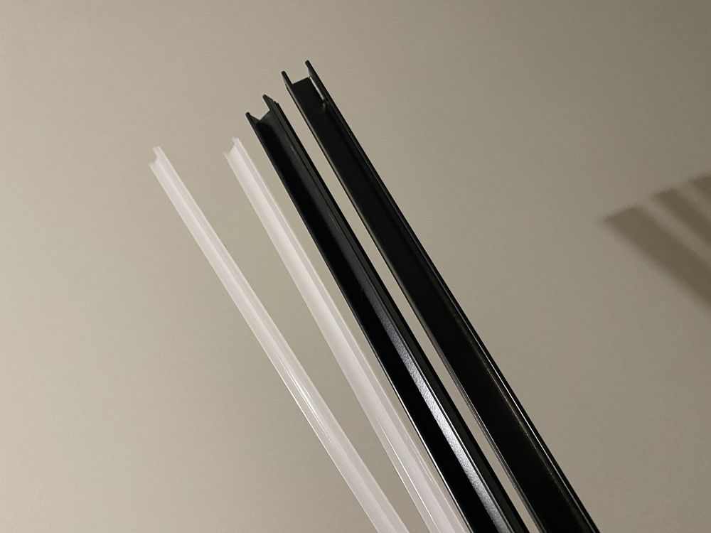 Profil na taśmę led z przesłoną mleczną 2 x 2m + taśma LED