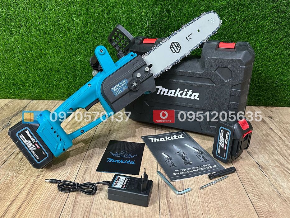 Акумуляторна ланцюгова пила Makita DUC279BL 36V 8Ah Довжина шини 30 см