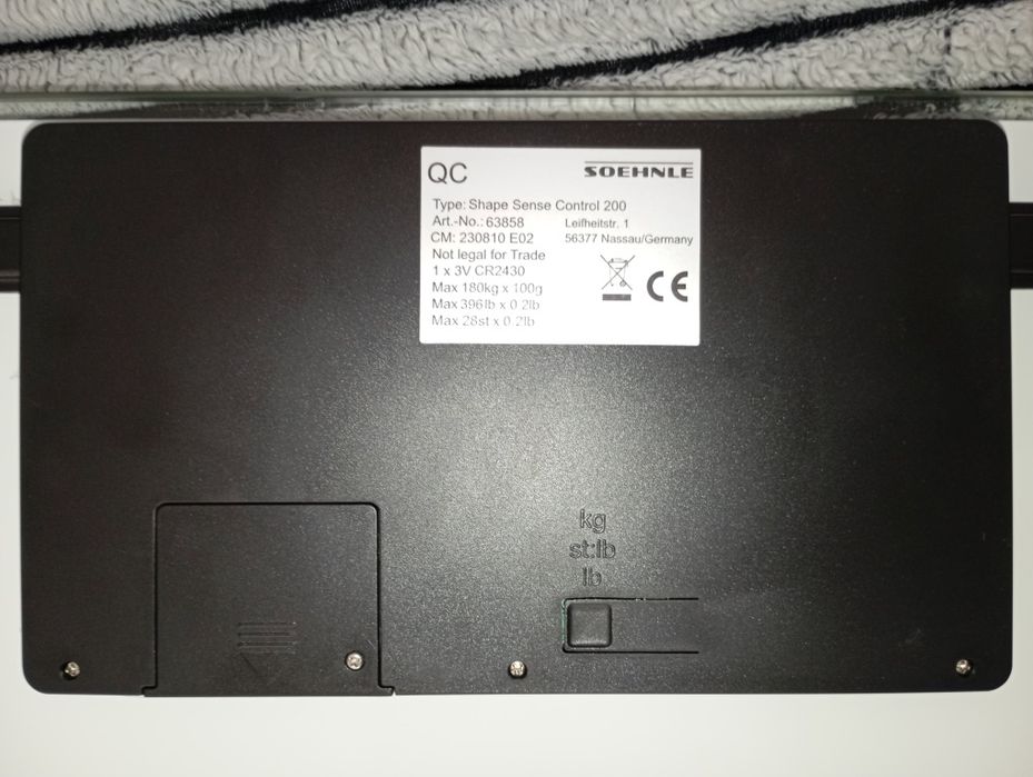 Електронна вага SOEHNLE Shape Sense Control 200