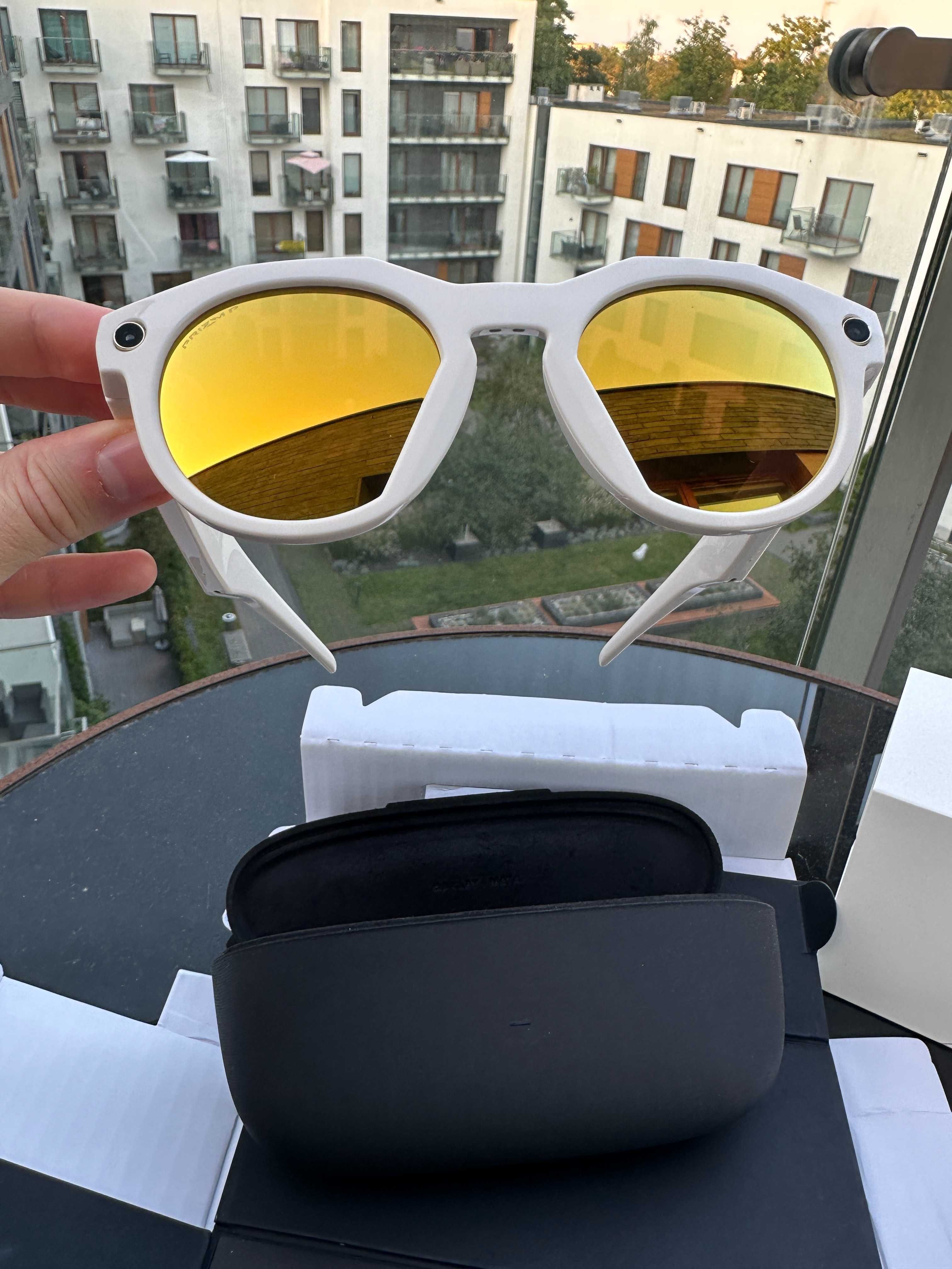 Нові окуляри Rayban Meta Oakley HSTN Warm Grey/Prizm 24K Polarized