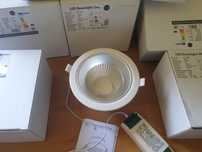 Lampa do zabudowy oprawa LED Downlight  Uno 15 W 8 sztuk