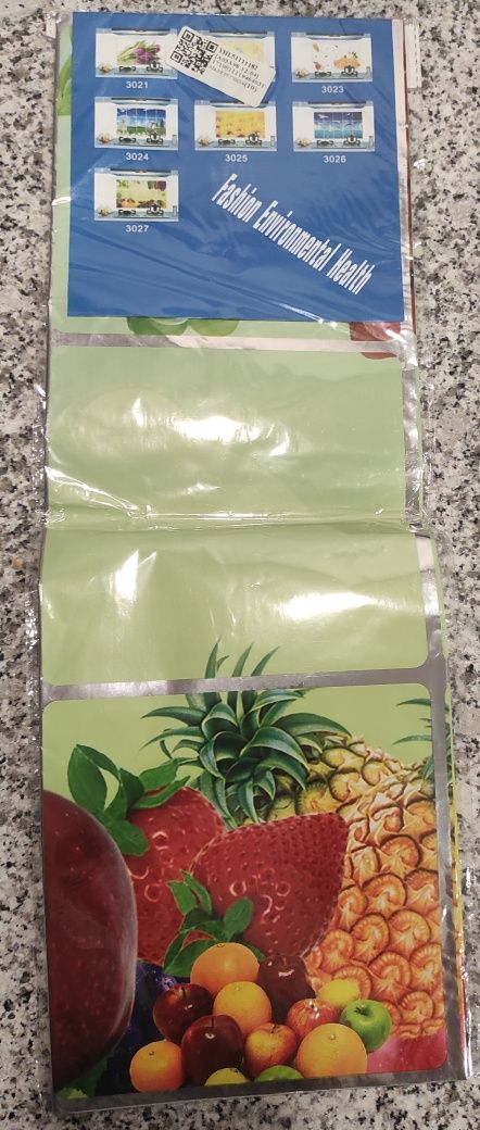 Autocolante para parede cozinha
Envio por CTT, portes a cargo do compr