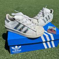 Дитячі шкіряні кросівки Adidas Superstar Diamond Campus Samba Gazelle