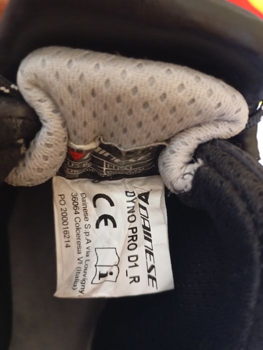 Botas Dainese dyno pro D1