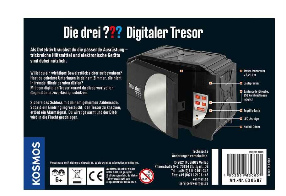 Sejf dla dzieci Kosmos 617004