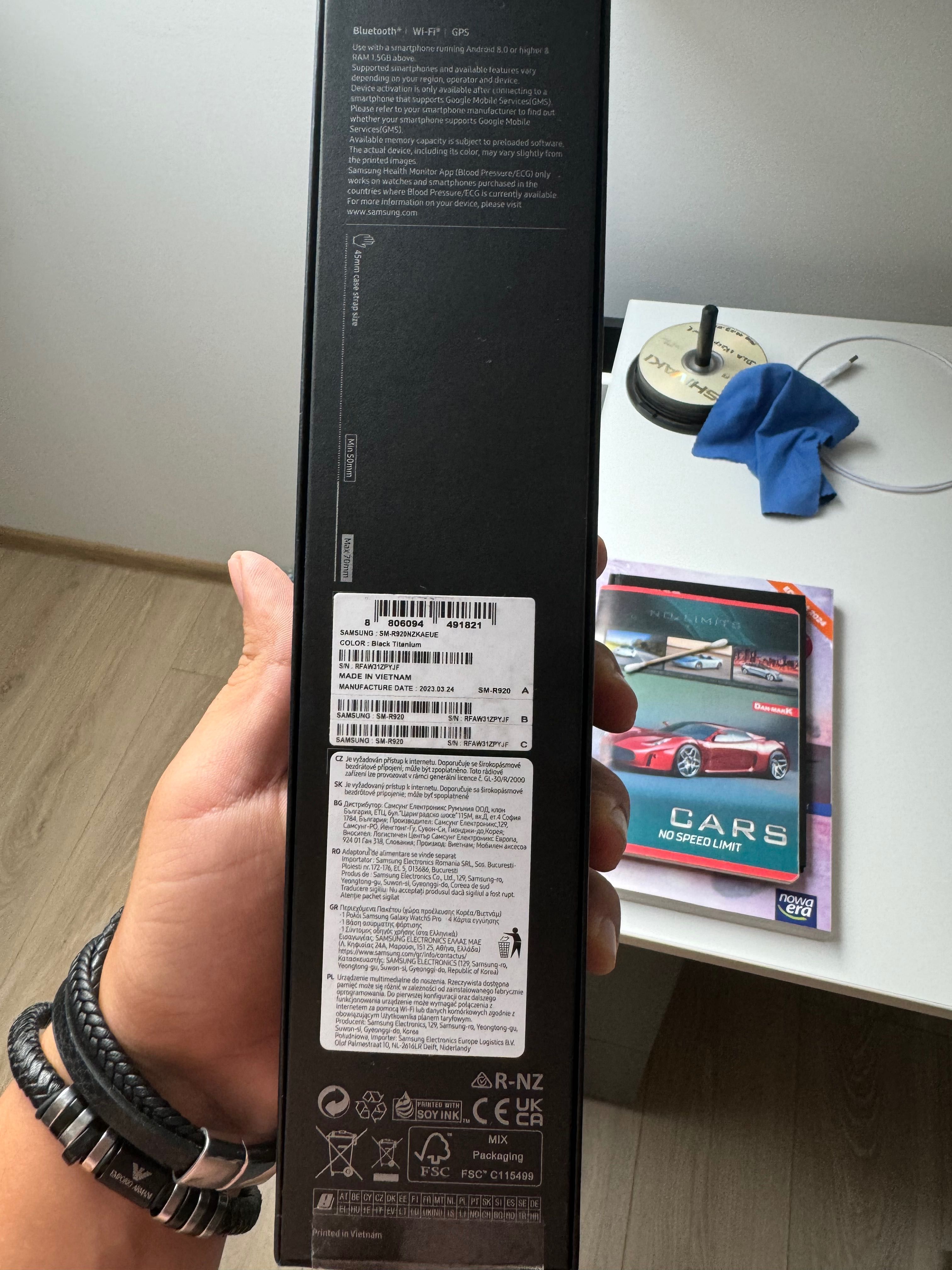 Samsung Galaxy Watch 5 Pro Black titanium
