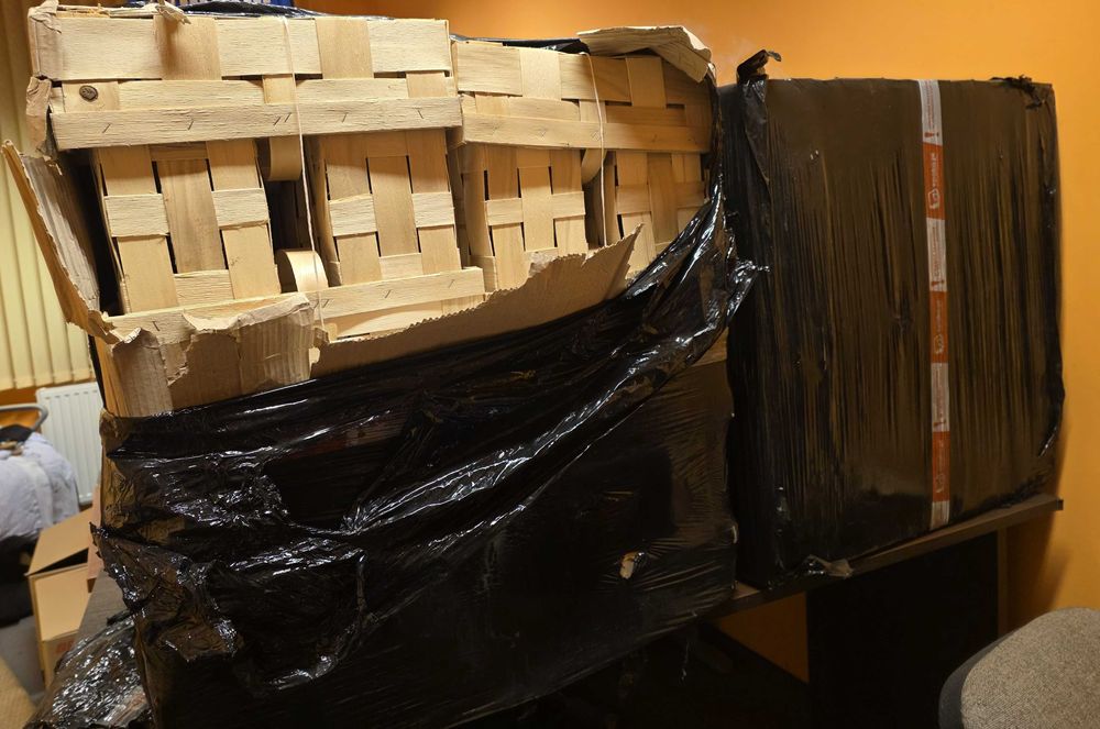 Łubianki/kobiałki/koszyczki drewniane