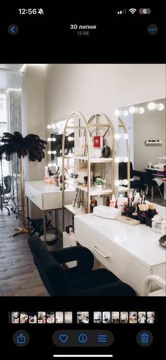 Оренда візажного столу