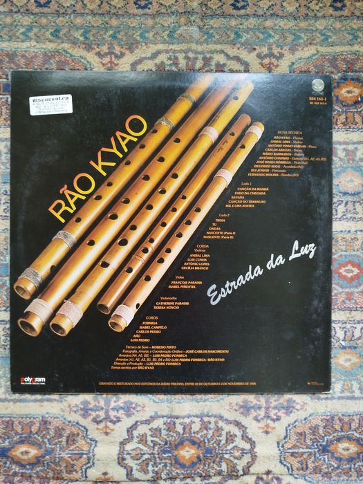 Vinil - Rão Kyao - Estrada da Luz - 1984