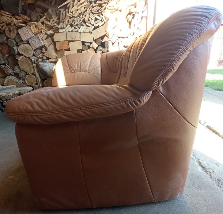 Narożnik, sofa, kanapa, skórzana 1,5 x 2,3 m