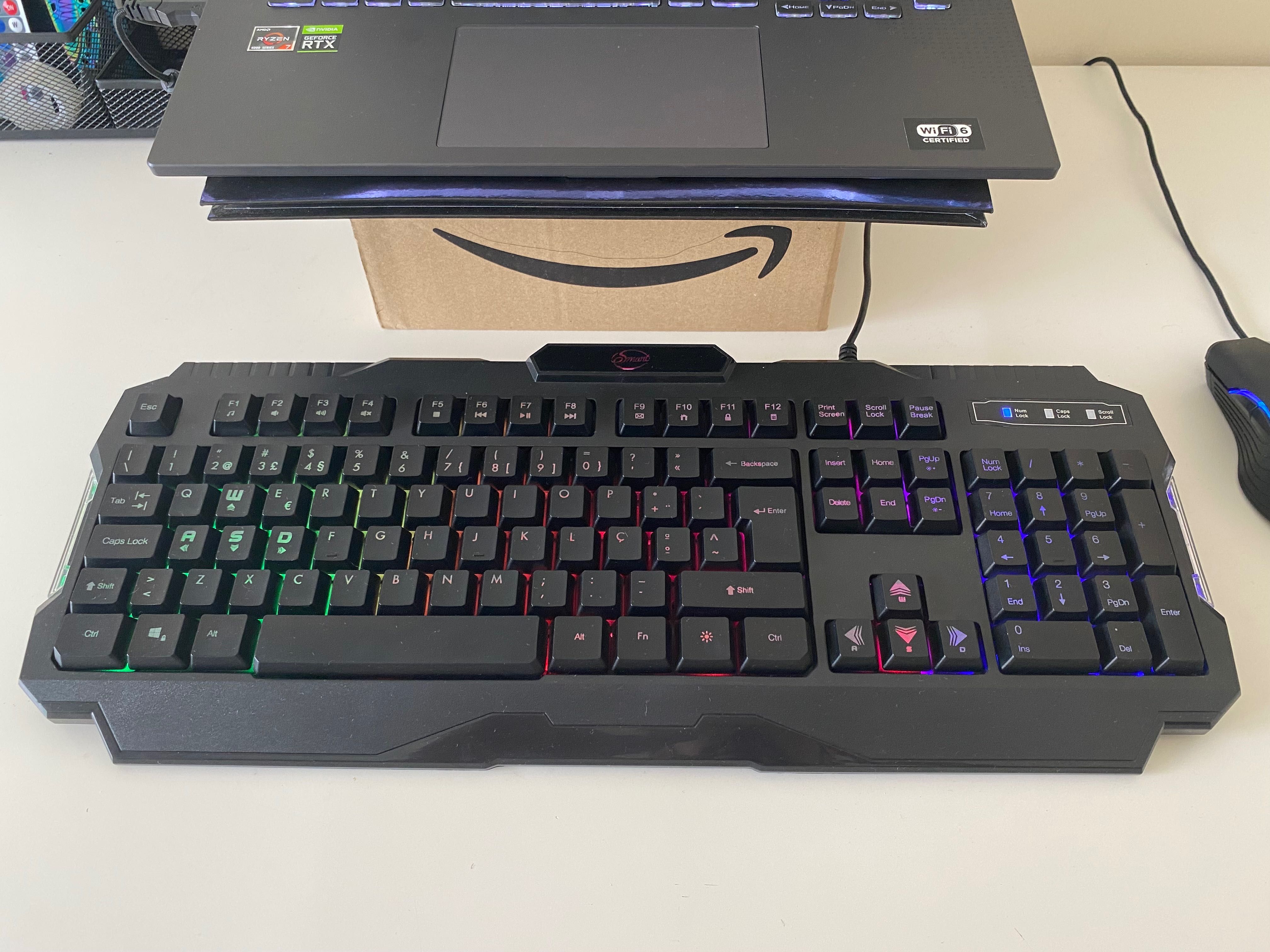 Teclado RGB gaming Smart