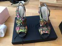 sandalias lujuria arelano 36 com flores