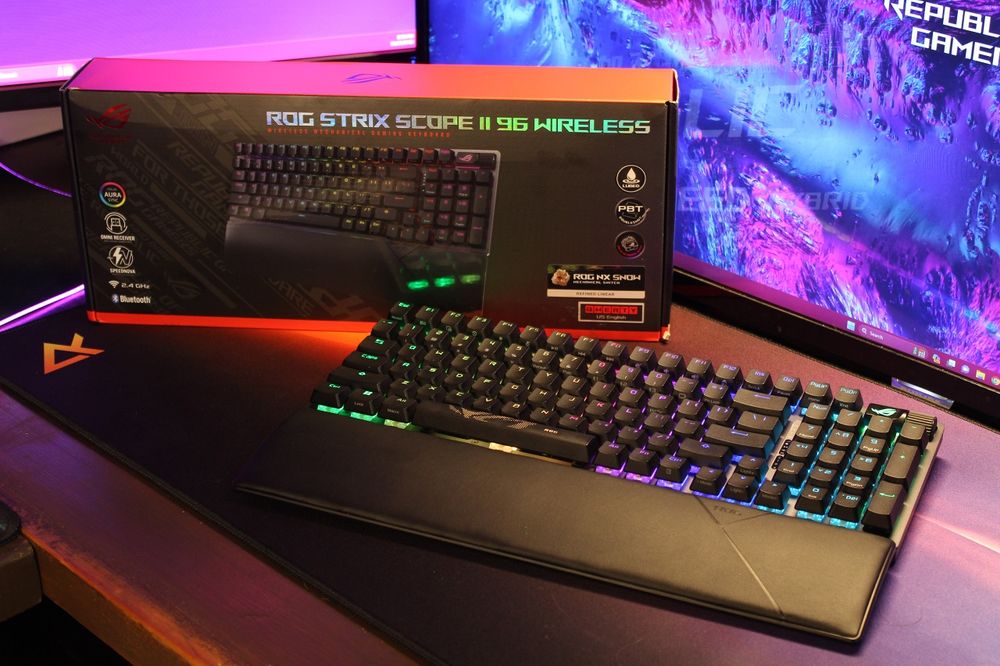 Клавіатура бездротова Asus ROG Strix Scope II 96 Wireless