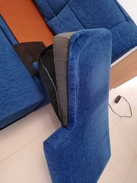 Sofá 2 lugares + chaise Long