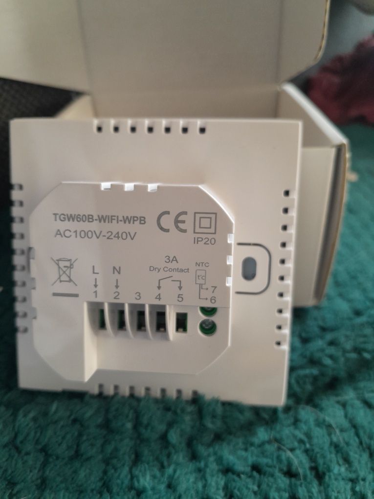 Beok inteligentny termostat WiFi, programowalny, do kotła wodnego/gazo