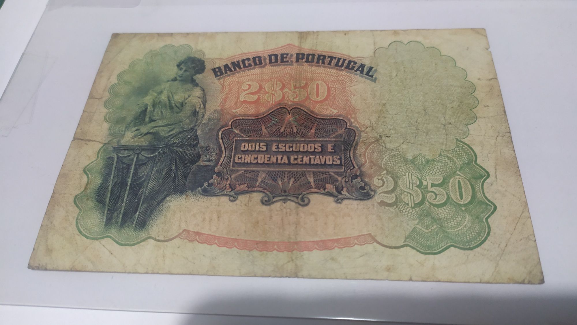 Nota 2$50 - 1920 - D. Nuno Álvares Pereira