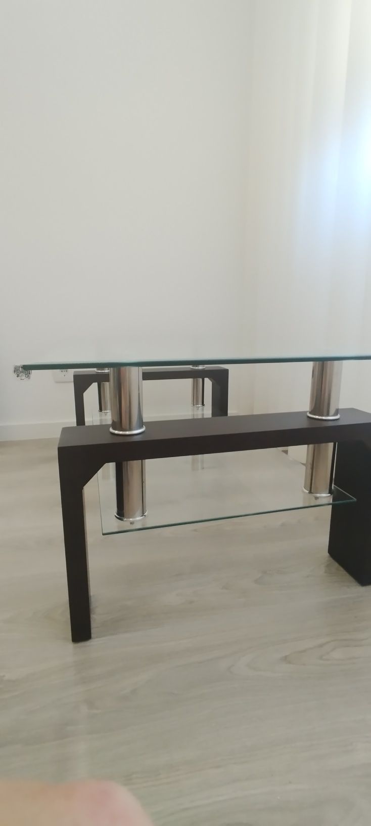 Mesa de Centro de Sala em Vidro