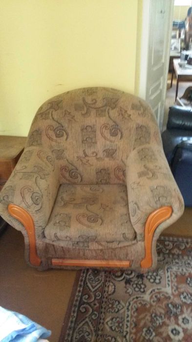 fotel o wymiarach szer.97x90 wys, 93