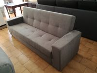 Sofá cama Belga com 220 cm, novo de fábrica