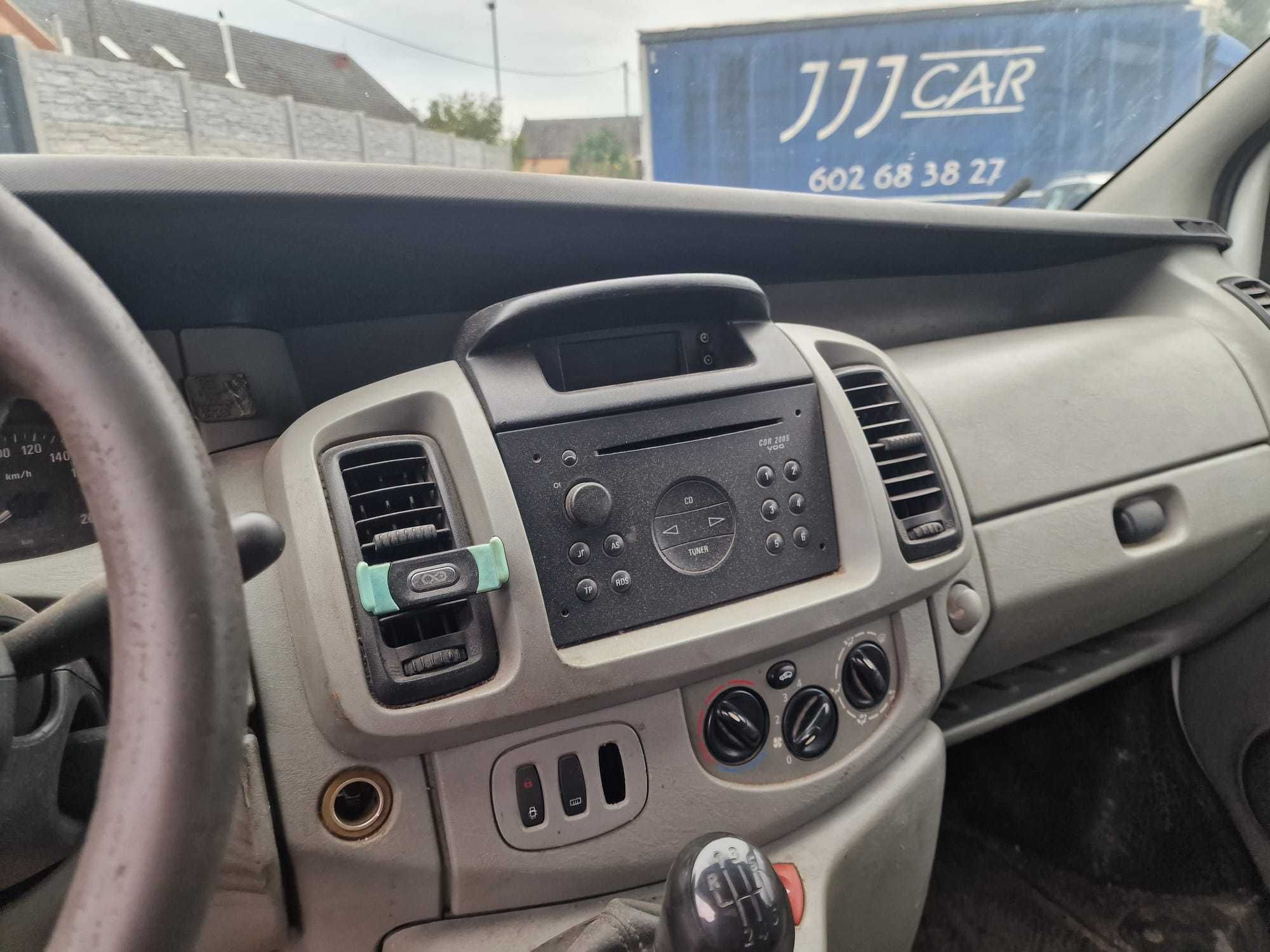 opel vivaro long  1.9 dci f9q760 lak l474  samochód na części