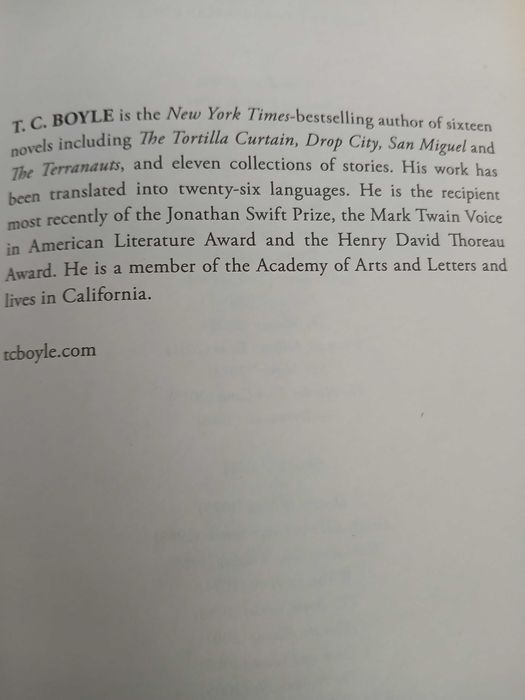 Outside looking in / T. C. Boyle
