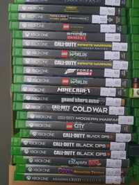 Gry Xbox One Zestaw gier XOne pudełkowe 82 gry AC COD GTA Fifa Lego