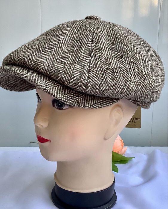 Кепка мужская восьмиклинка теплая шерсть