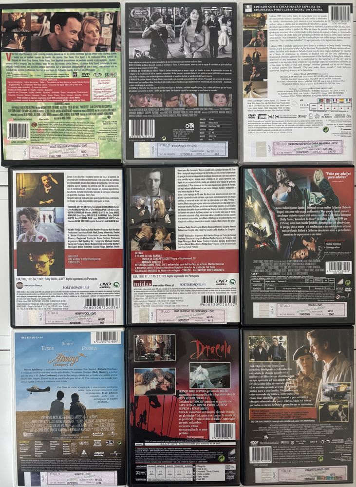 DVDs vários Lote 14