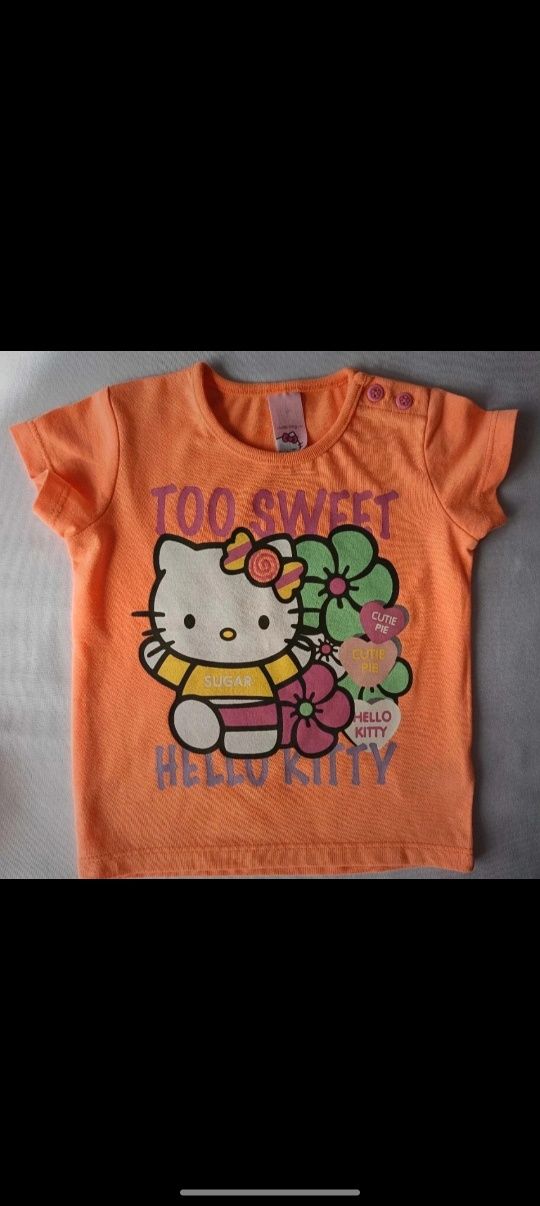 T-shirt Hello Kitty r. 74 cm