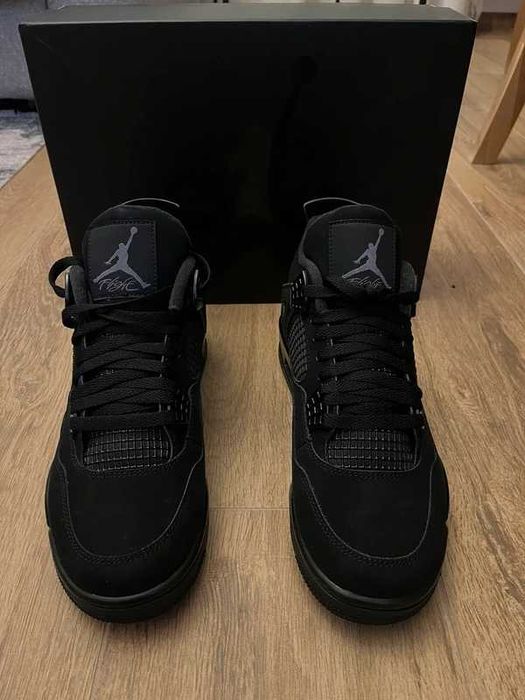 Buty Trampk Jordan 4 Retro Black Cat R.38