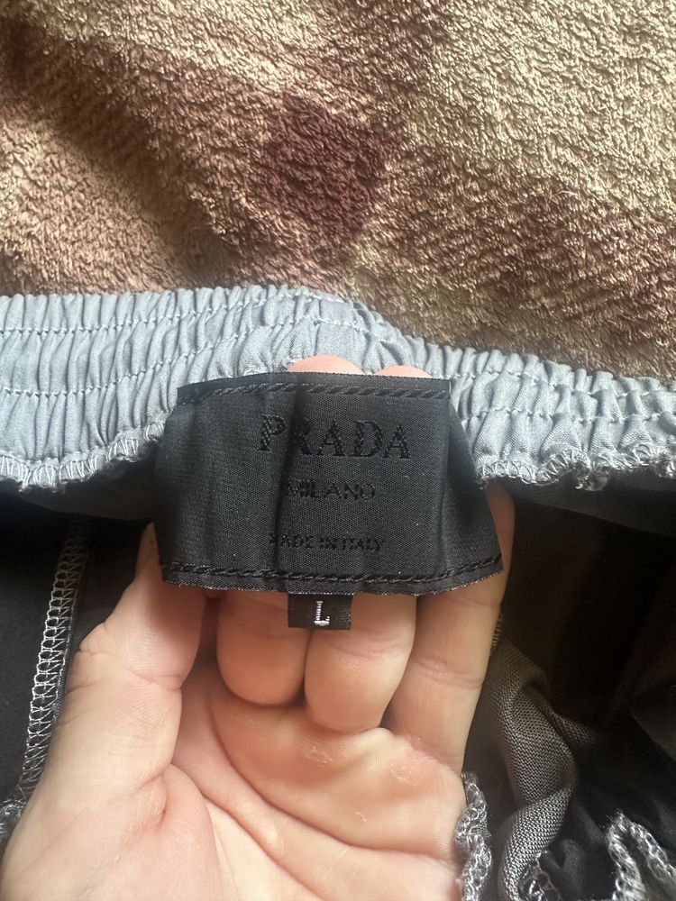 шорты прада prada nylon