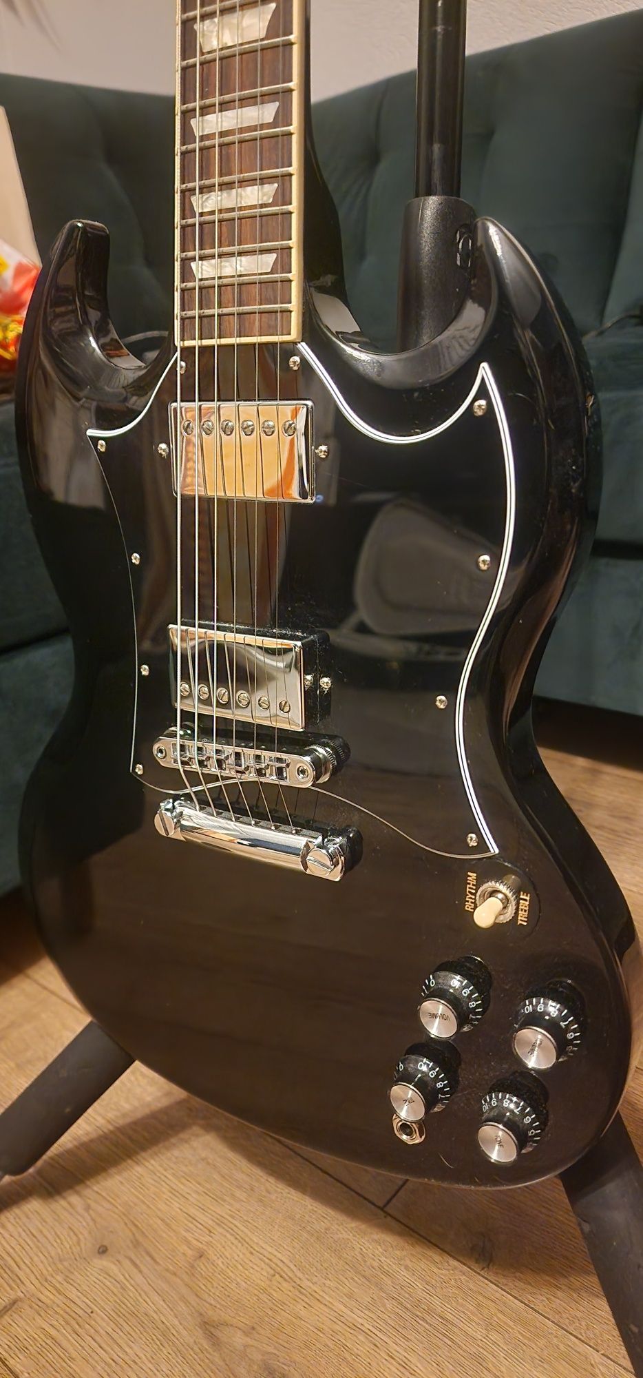Nowa gitara Gibson SG Standard Ebony