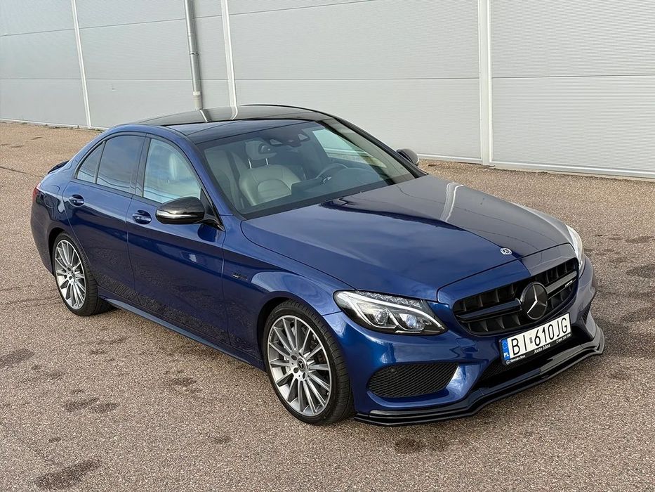 Mercedes-Benz Klasa C C43 AMG ILS, Aktywny tempomat, Head-up, Wentylacja, Burmester, Maxton
