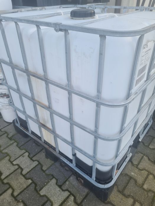 Paletopojemnik po art spożywczych stan jak na foto 1000l