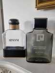 2 x 1 Litr Butle Armani i Paco Rabanne  perfumach dekoracja